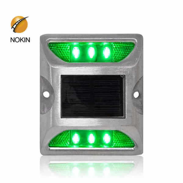 Led Solar Pavement Markers Are Used In Intelligent Crosswalk 